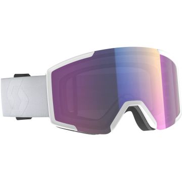 Maschera da sci Scott Shield Mineral White / Enhancer Teal Chrome