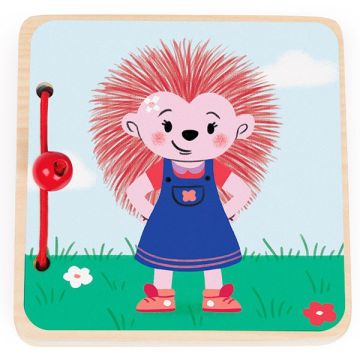 Libro educativo "Il piccolo porcospino e le sue bue"