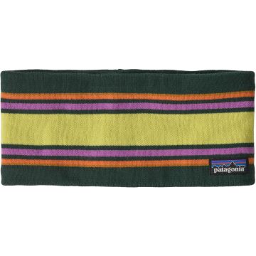 Fascia Patagonia Powder Town Summit Stripe: Cascade Green