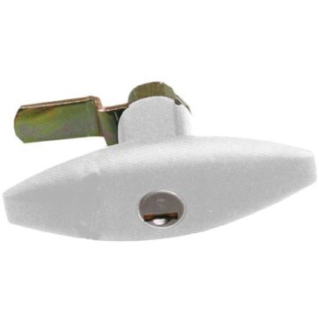 Serratura push per portellone Zadi Bianco