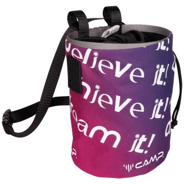 Sacchetto portamagnesite Polimago Janja Viola/ Bianco