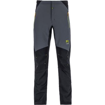 Pantaloni da uomo Karpos Wall Evo Black/Ombre Blue/Jasmine Green