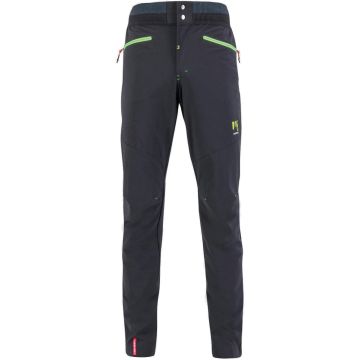 Pantaloni da uomo Karpos K-Performance Rock Climbing Black / Jasmine Green 