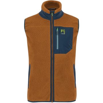 Gilet da uomo Karpos Moiazza Retro Fleece Nuthatch/Midnight 