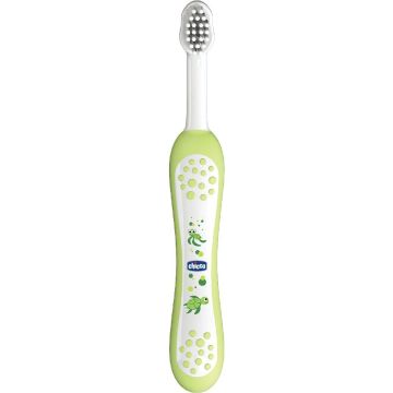 Spazzolino da denti Chicco 6-36M Verde