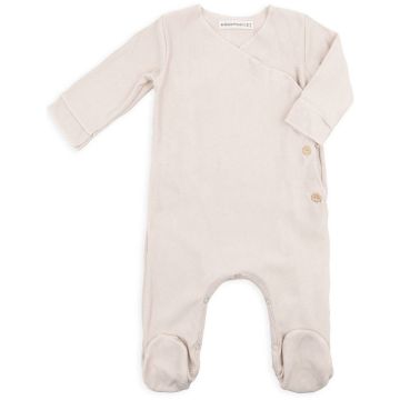 Tutina con piedi Bamboom Pure Warm White (128) 