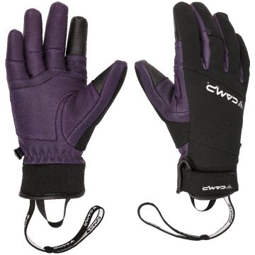 Guanti Camp G Hot Wool Lady Nero / Viola