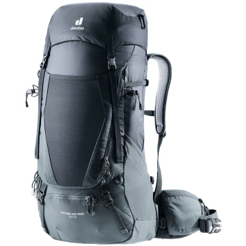 Zaino da trekking Deuter Futura Air Trek 50+10 Black-Graphite