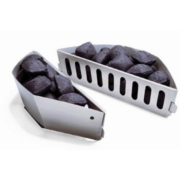 Cesti portacarbone Weber (2 pezzi)