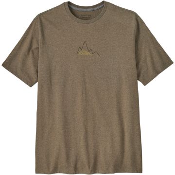 Maglia da uomo Patagonia Berm Logo Responsibili-Tee® Wing Grey