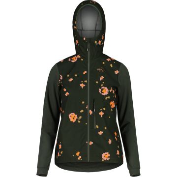 Felpa da donna Maloja SennesM Deep forest pixelrose