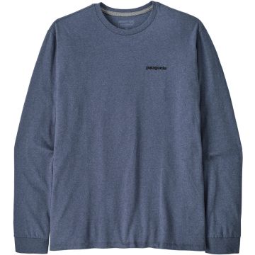 Maglia da uomo Patagonia P-6 Logo Responsibili-Tee® P-6 Outline: Current Blue