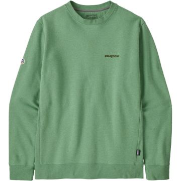 Felpa da uomo Patagonia Fitz Roy Icon Uprisal Crew Ellwood Green