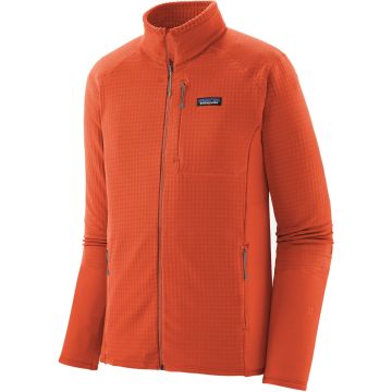 Pile da uomo Patagonia R1&reg; Fleece Coal Orange