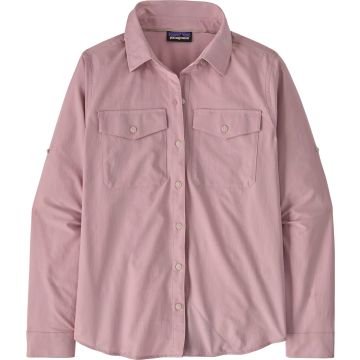 Camicia da donna Patagonia Self-Guided Sun Shirt Quiet Violet