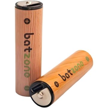 Batterie al litio ricaricabili Batzone AA (senza cavo incluso)