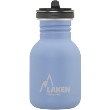 Borraccia Laken Basic Steel Flow 350 ml Blue