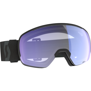 Maschera da sci Scott Sphere OTG mineral black / AMP illuminator blue chrome S1