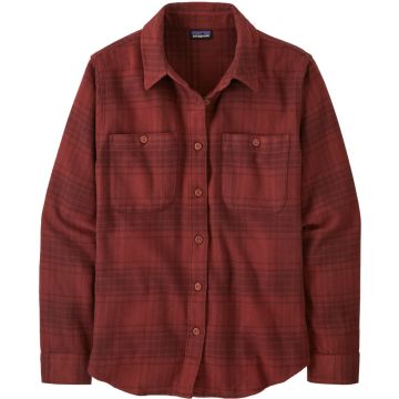Camicia da donna Patagonia Fjord Flannel Cascade: Oxide Red