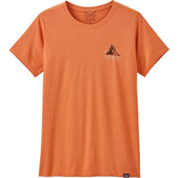 Maglia da uomo Patagonia Capilene® Cool Daily Graphic Shirt  Chouinard Crest: Rock Melon X-Dye