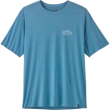 Maglia da uomo Patagonia Capilene® Cool Daily Shirt Cloud Crag Shore Blue - Light Shore Blue X-Dye