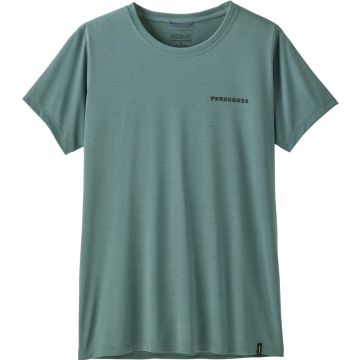 Maglia da donna Patagonia Capilene® Cool Daily Shirt Mother Rays Blue Sage - Light Blue Sage X-Dye