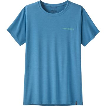 Maglia da donna Patagonia Capilene® Cool Daily Shirt Mother Rays Shore Blue/Light Shore Blue X-Dye