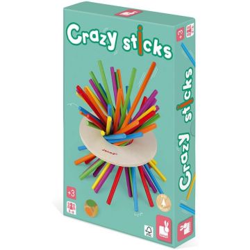 Gioco di abilit&agrave; Janod "Crazy Sticks"