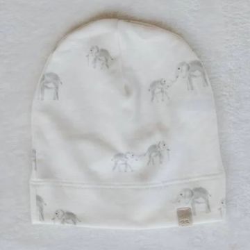Cappellino Bamboom Beanie con bordo Elephants 1-3 anni