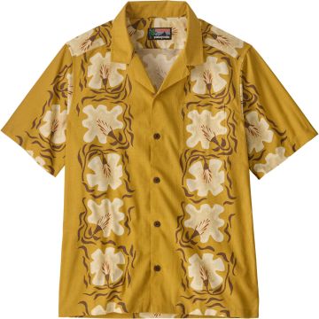 Camicia da uomo Patagonia Tidal Threads Camp Future Flowers: Honey Gold