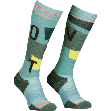 Calze lunghe da donna Ortovox Freeride Long ice waterfall