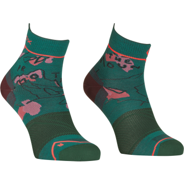 Calzini da donna Ortovox Alpine Light Comp Quarter pacific green