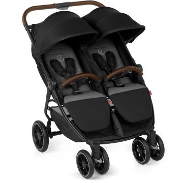 Passeggino gemellare Jané Twinlink Cold black (U06)