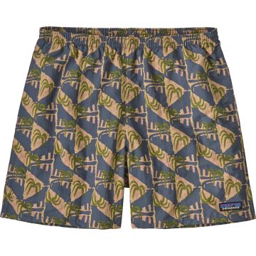 Pantaloncini da uomo Patagonia Baggies™ Shorts 5" Jaguar Geo: Dolomite Blue