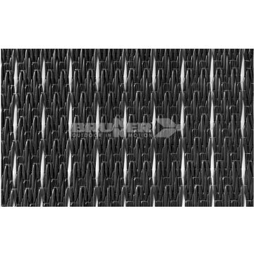  Stuoia per veranda Brunner Balmat 250 x 600 cm Nero/Bianco (C20)