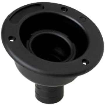 Bocchettone acqua Zadi Ø 35 mm Nero