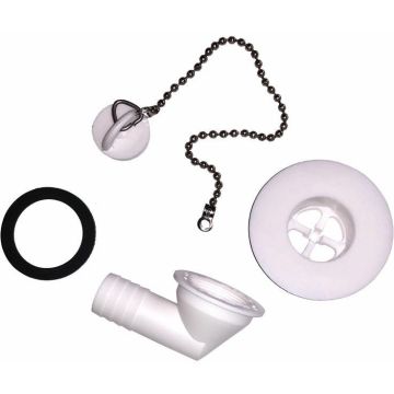 Piletta di scarico curva Sifi con foro Ø 20 mm