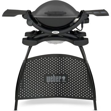 Barbecue elettrico Weber Q 1400 con supporto Grigio scuro 
