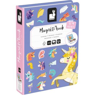 Libro magnetico Janod Magnéti'book "Unicorni"