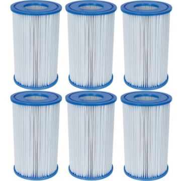 6 filtri a cartuccia Intex modello "A" (cod. 29000)