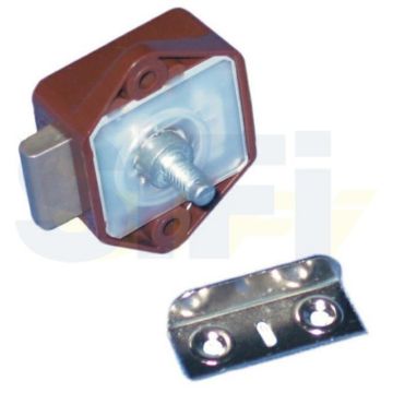 Serratura per ante Hafele Push-Lock Bianca