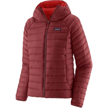Giacca da donna Patagonia Down Sweater Hoody Oxide Red