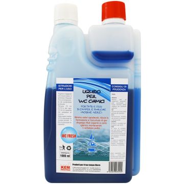 Liquido per WC chimici Kem Industries Wc Fresh 1 L