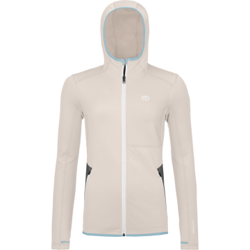 Felpa da donna Ortovox Fleece white chalk