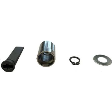 Kit ricambio per serratura a cilindro estraibile