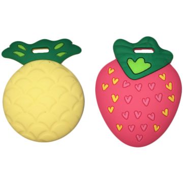 Massaggiagengive Silli Chews Ananas e Fragola (2 pezzi)