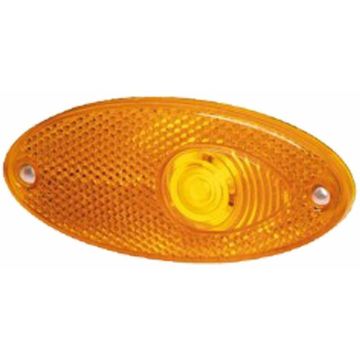 Luce side-marker Hella con incasso orizzontale