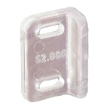Contropiastra in plastica trasparente
