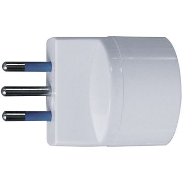 Adattatore per spina Riber Schuko 2P+T spina 16A