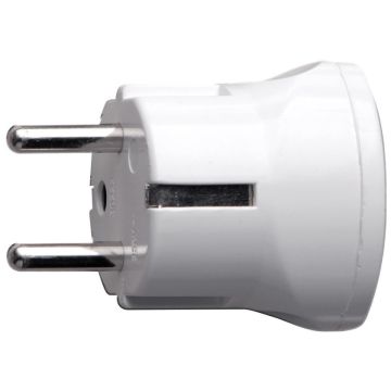 Adattatore per spina Riber Schuko a presa Bipasso